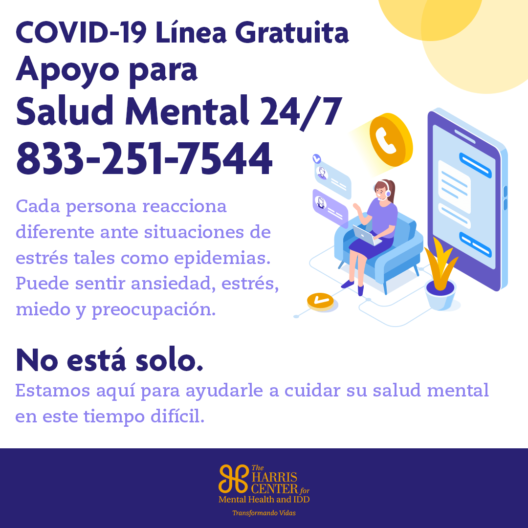 24/7 Apoyo para Salud Mental